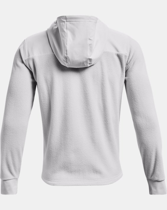 Sweat à capuche UA RUSH™ Fleece pour homme, Gray, pdpMainDesktop image number 6